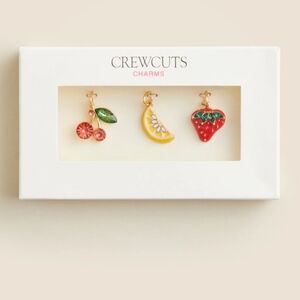 New In Package Crewcuts Charms Three Pack For Girls Fruit Set